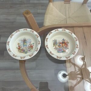 Vintage Royal Doulton Rabbit Kids Bowls